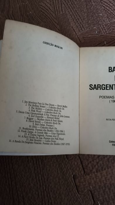 A Banda do Sargento Pimenta (Beatles Poemas 1967 - 1970)
