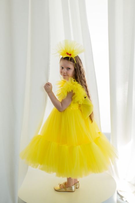 Сукня сонечко, курча, кульбабка