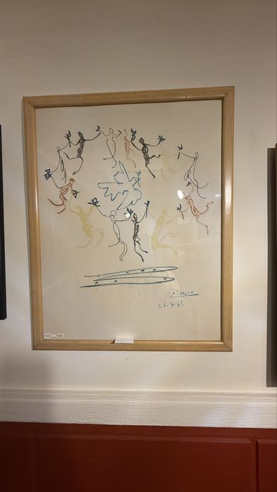 Litografia barwna  Pablo Picasso Korowód Młodosci