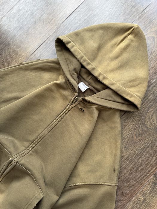 Зіп Худі Boxy Fit Oversize Distressed Худи Оверсайз Широке YZY GAP Y2K