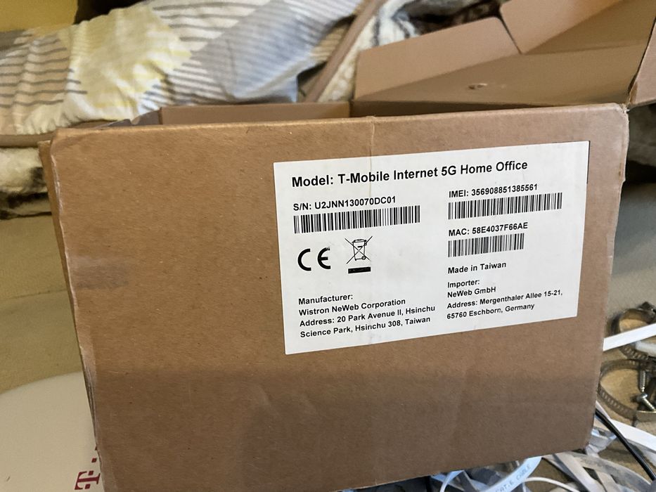 Zestaw router 5g tmobile odu idu