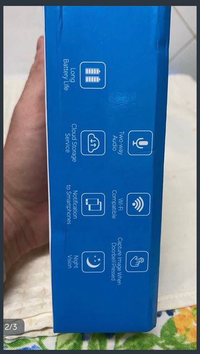 Campainha vídeo Wi-Fi