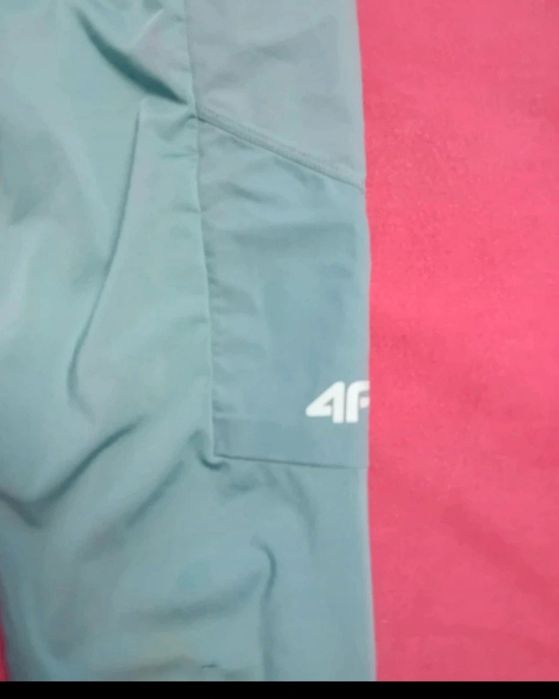 # 4F spodnie legginsy niebieskie morskie XS