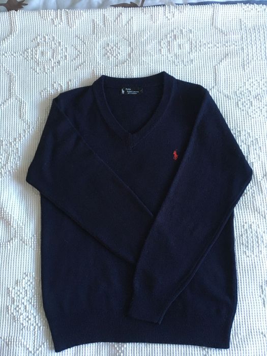 Sweter Polo Ralph Lauren 100% kaszmir L unisex