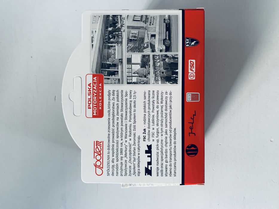 Samochód Żuk Społem kolekcja PRL model Daffi