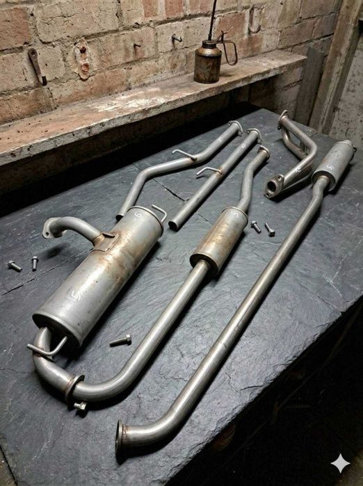 Выхлопная система таврия в сборе