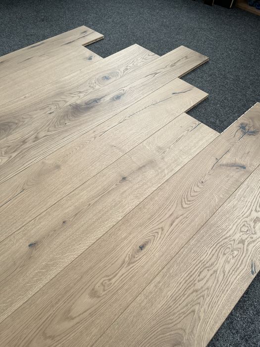 Deska Drewniana Dąb Rustic 15x190x2000mm 4faza, Olej UV x2 POSEN