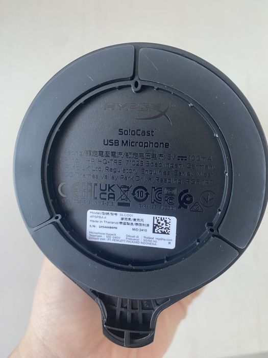 Мікрофон HyperX SoloCast, оригінал із США