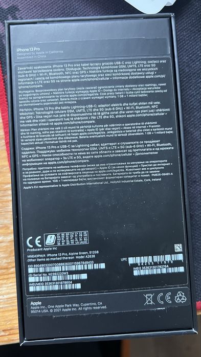 iPhone 13 Pro - 512GB Alpine Green