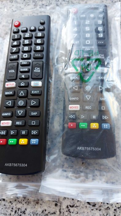 Remote Controls for New LG TVs64172205967106121