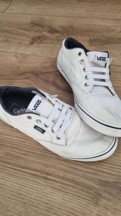 VANS białe trampki Buty sportowe w dobry stanie