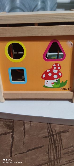 Ліжко колиска для ляльки, сортер, будинок