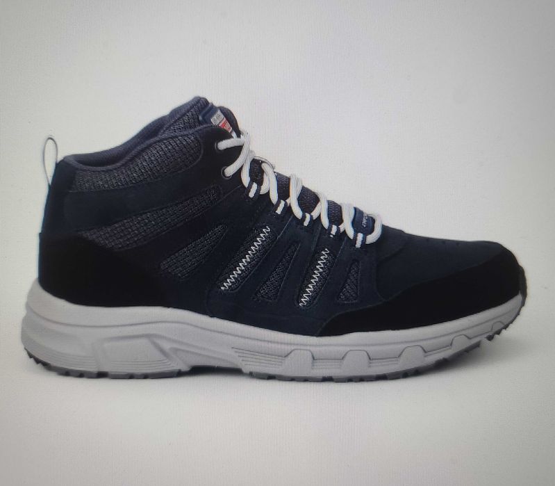 Черевики Skechers Oak Canyon р. 44 сині чоловічі замша/шкіра шнурівка