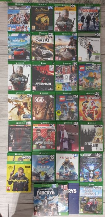 Gry na xbox one I series x