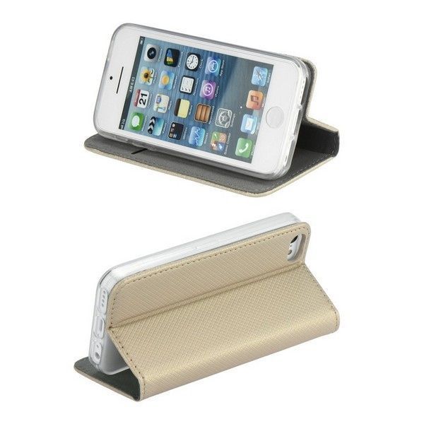 Etui Smart Magnet book Google Pixel 8złoty/gold