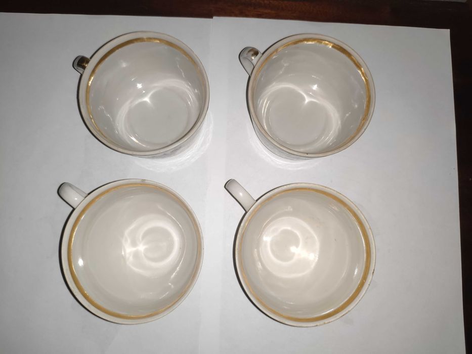 чашки Б/У ссср раритет 4 шт.