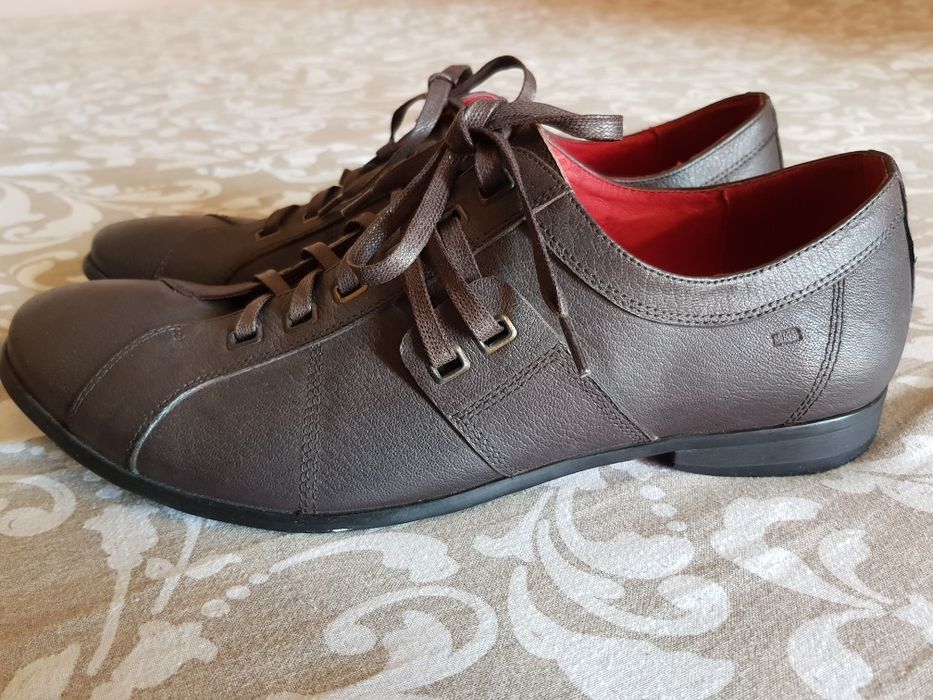 Sapatos Bunker pele natural homem