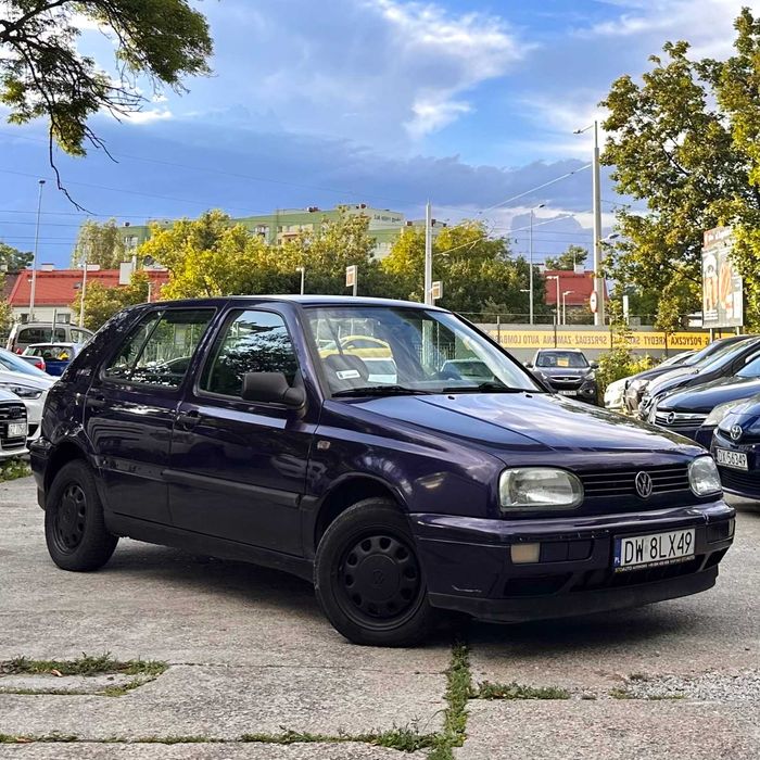 Volkswagen Golf 3|1.6 P 75KM|SprawnaKlimatyzacja|ElektryczneSzyby|1996