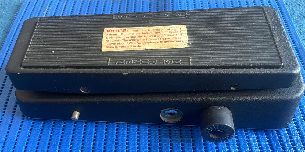 Pedal Vintage Raro - Jim Dunlop Wha Fuzz GCB95-FW