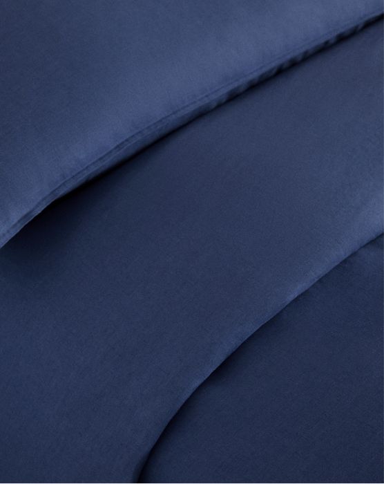 Conjunto cama 90cm (140 GXM2) Capa De Edredão e Lençol De Baixo Em Linho Zara Home NOVO