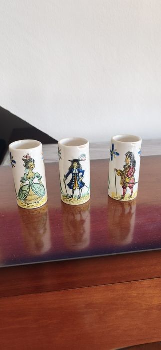 Copos decorativos Alberto cutileiro 1974