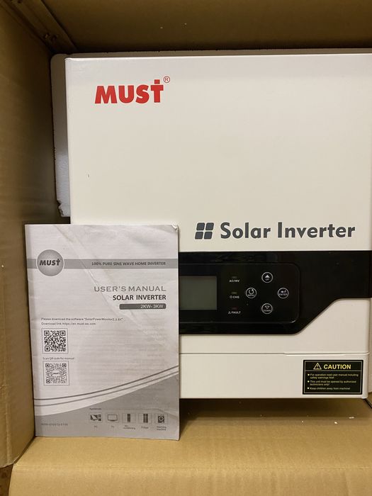 Гібридне ДБЖ MUST PV18-3024VPM 3000W 24V