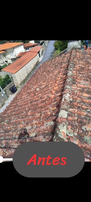 Lavagem de telhados e Pintura de telhado