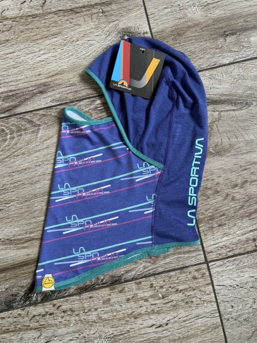 Kominiarka biegowa La Sportiva ICARUS BACLAVA Iris Blue roz L / XL
