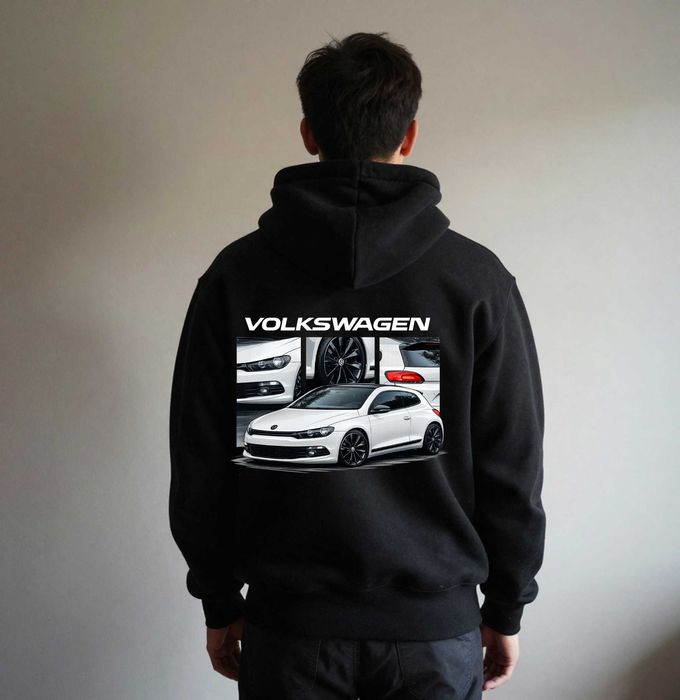 Męska Czarna Bluza M Volkswagen Scirocco