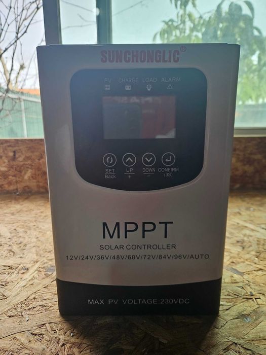 CONTROLADOR SOLAR 100 AMP MPPT NOVO GARANTIA