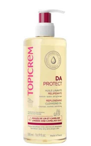 Олійка гель для душу Topicrem DA Protect відновлююча очищувальна, 500 мл