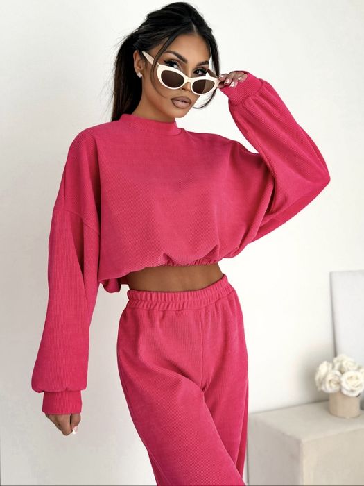 Nowy komplet sztruksowy damski Lil Glam Uniwersalny