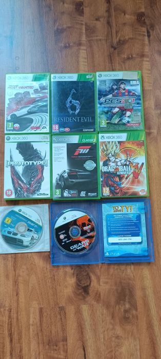 Gry Xbox 360 sprawne.