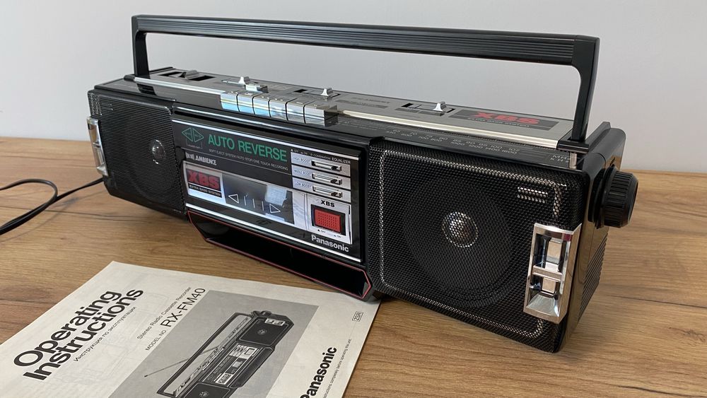Новый Panasonic RX-FM40 XBS Japan