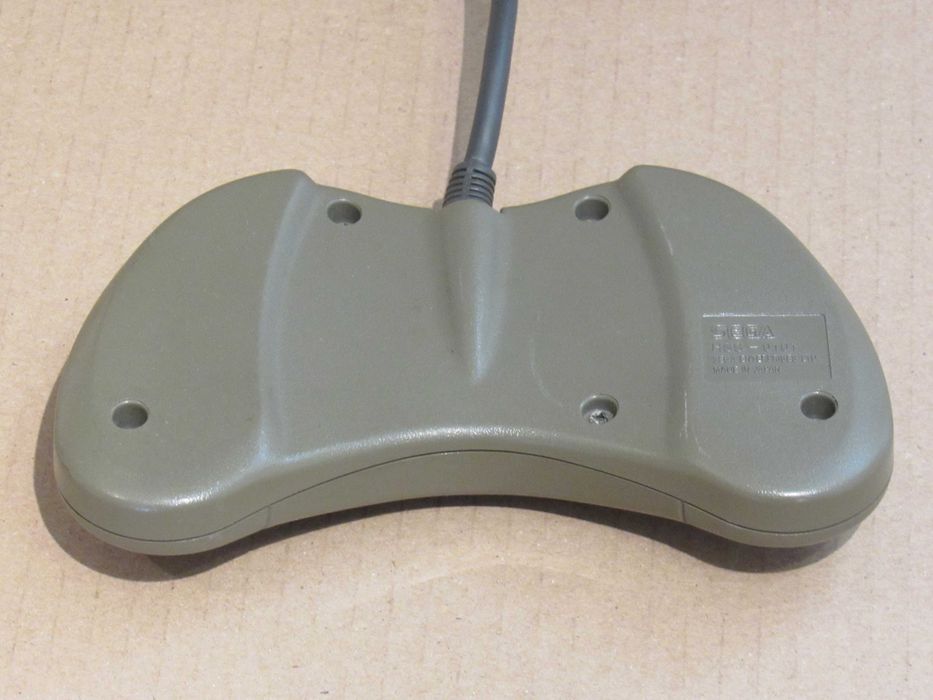 Sega Saturn comando original cinzento JP