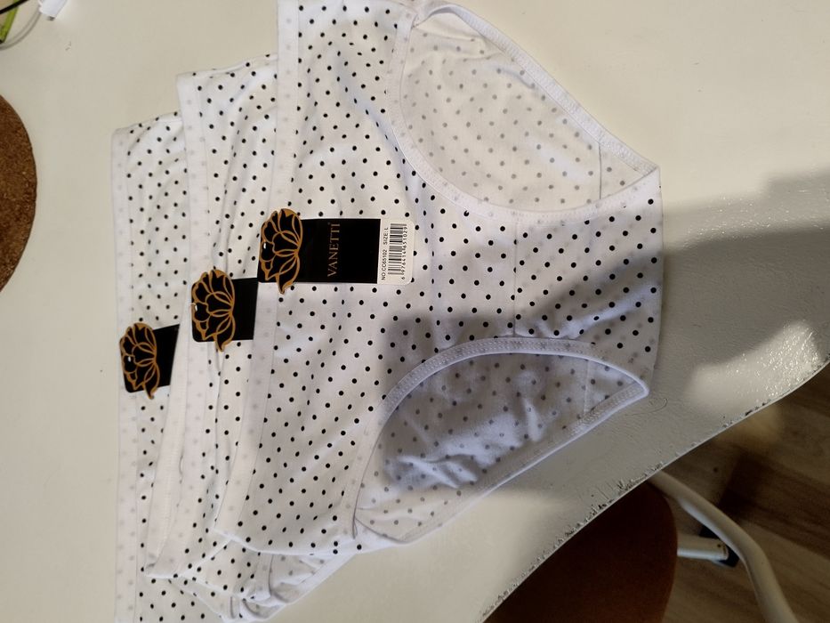 Nowe / majtki / 3 pak / komplet / set / zestaw / bawełniane /