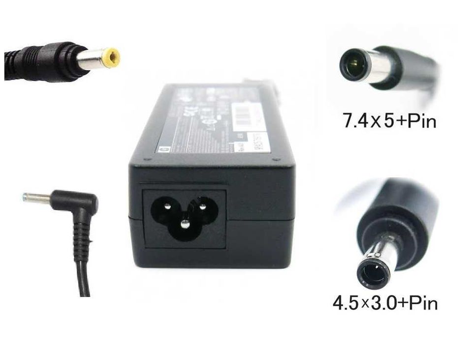 Новий блок живлення HP 19V 3.42A 65W 90W Dell 19.5V 4.62A гарантія