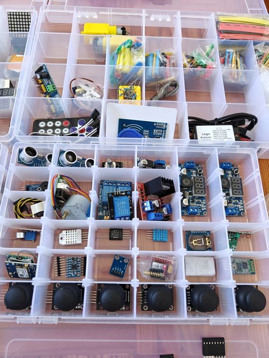 Mega Lote Eletrónica e Programação (Arduino, Sensores, Componentes)447144640077506564