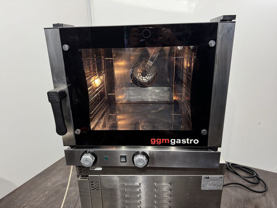 Конвекційна піч з парозволоженням, пороконвектомат ggmgastro