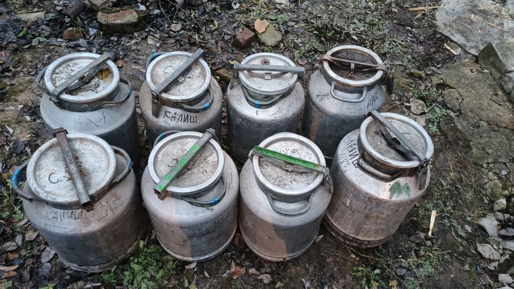 Алюмінієві бідони .