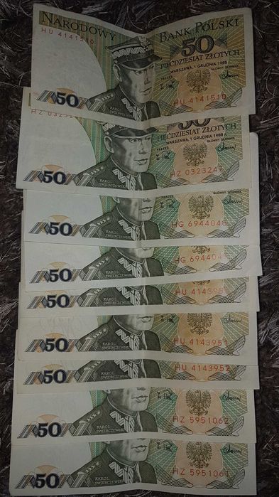 Sprzedam banknoty prl