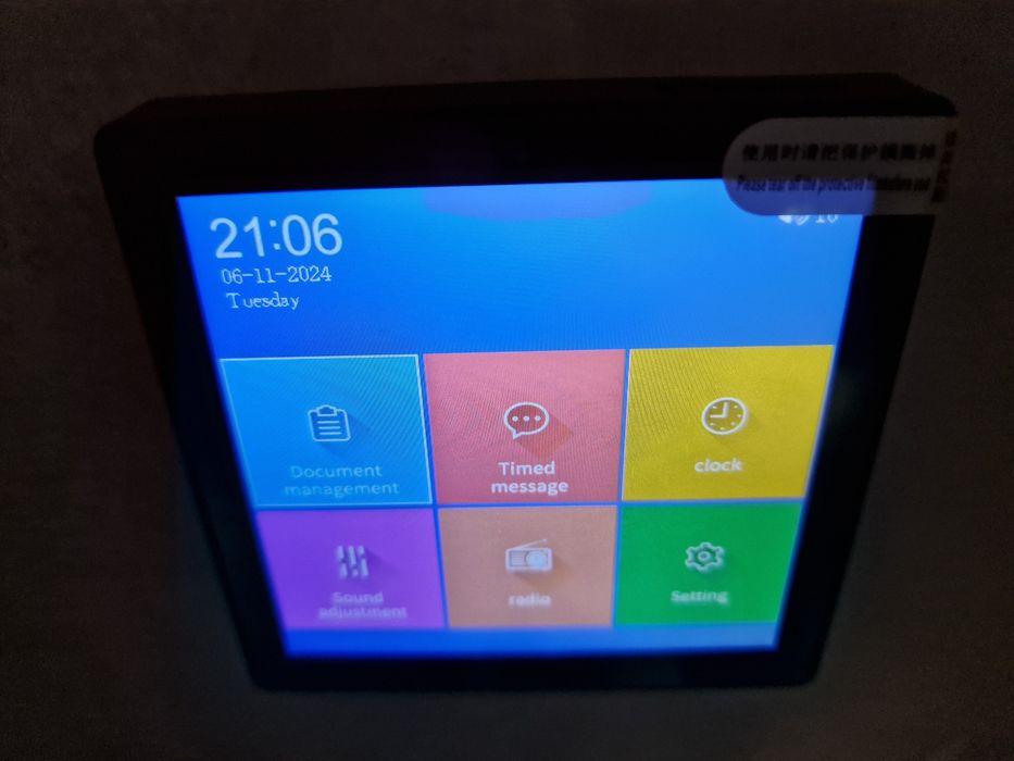 Ścienny wzmacniacz Audio 2/4, Radio FM, Bluetooth, AUX TF funkcja kart