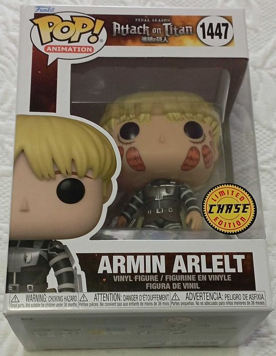funko pop attack on titan 1447 armin arlelt chase64552860433794120