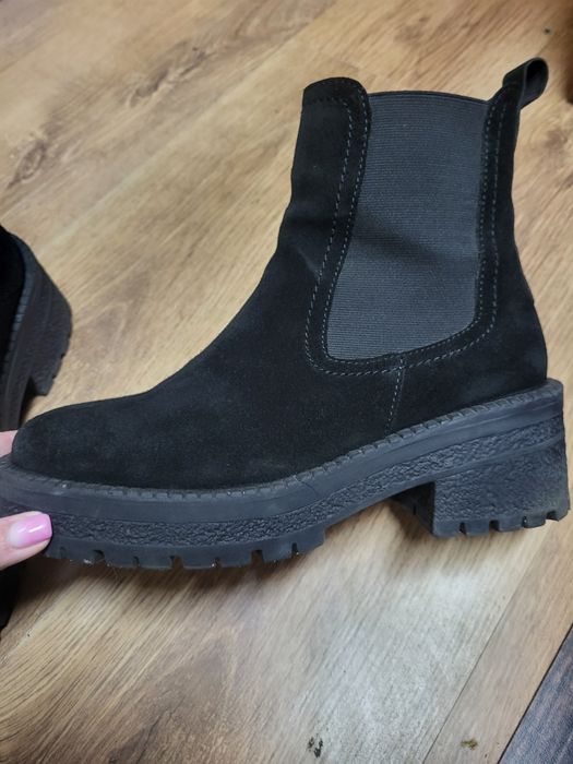 Trapery botki Venezia skóra r.37