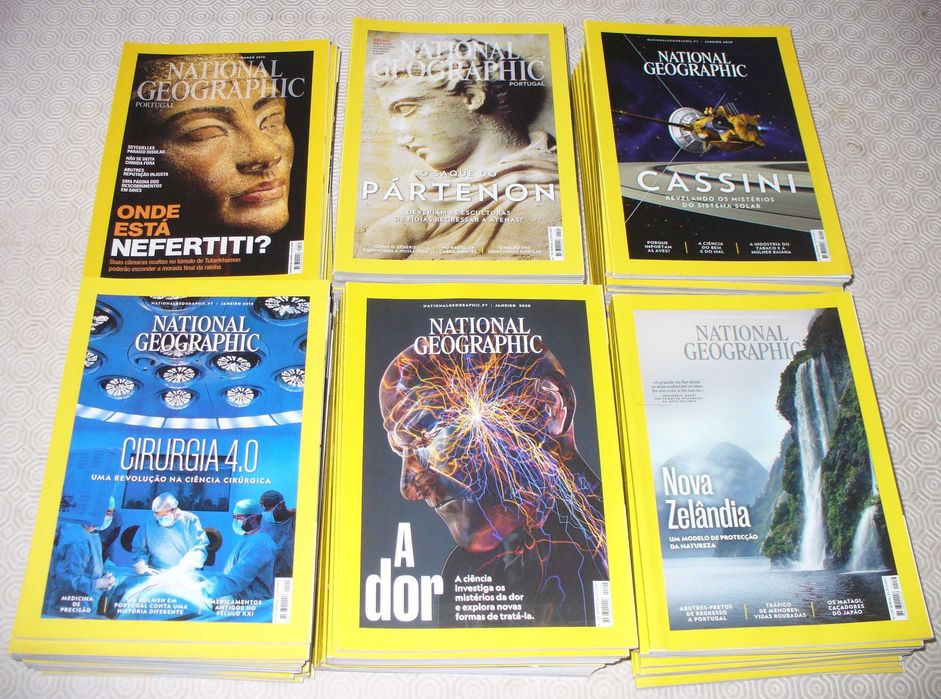National Geographic ed Portuguesa ns 1 a 247 mais 9 arquivadores