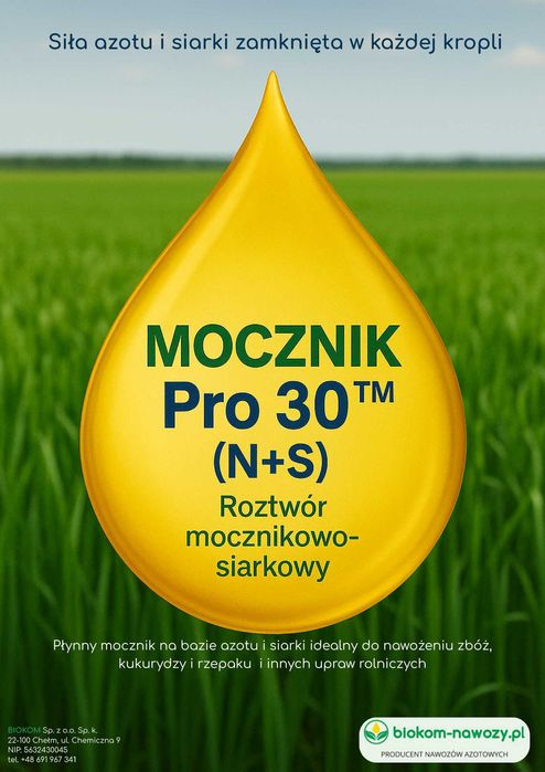 Roztwór Mocznikowo-Siarkowy MOCZNIK Pro 30™ (N+S)