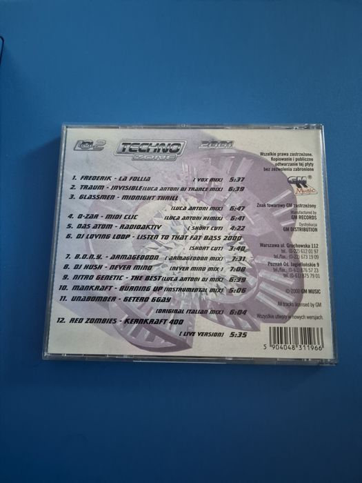 Techno Zone vol.2 plyta cd