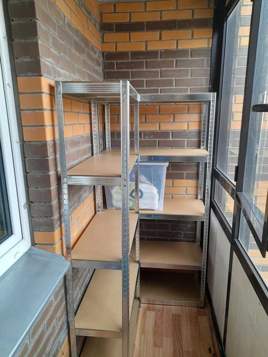 ХІТ! Стелаж металевий ЛОФТ, стеллаж Loft 4 полиці ідеально для дому, гаража, складу