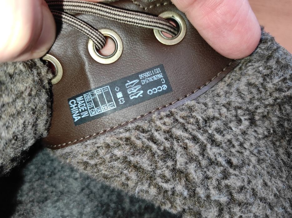 Чоловічі чоботи ECCO