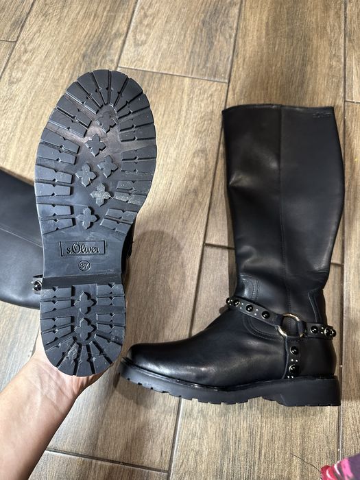 Жіночі демісезонні сапоги s.Oliver